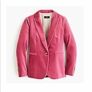 J Crew Parke Velvet Blazer